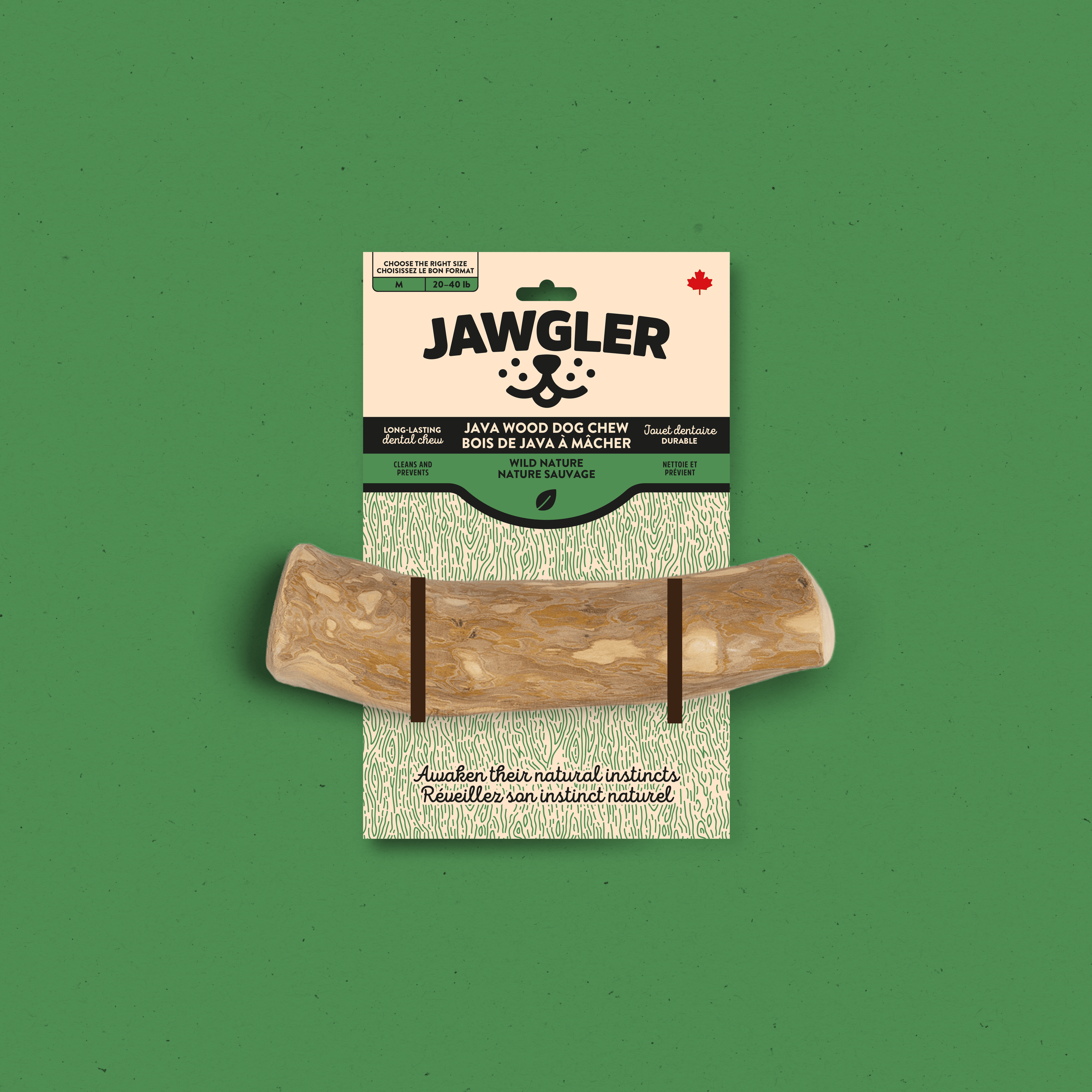 Java Wood Dog Chew - Wild nature