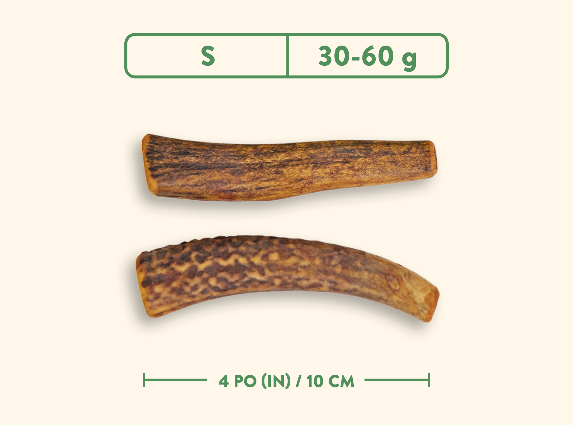 Antler Dog Chew - Smoked Maple Ham - Whole