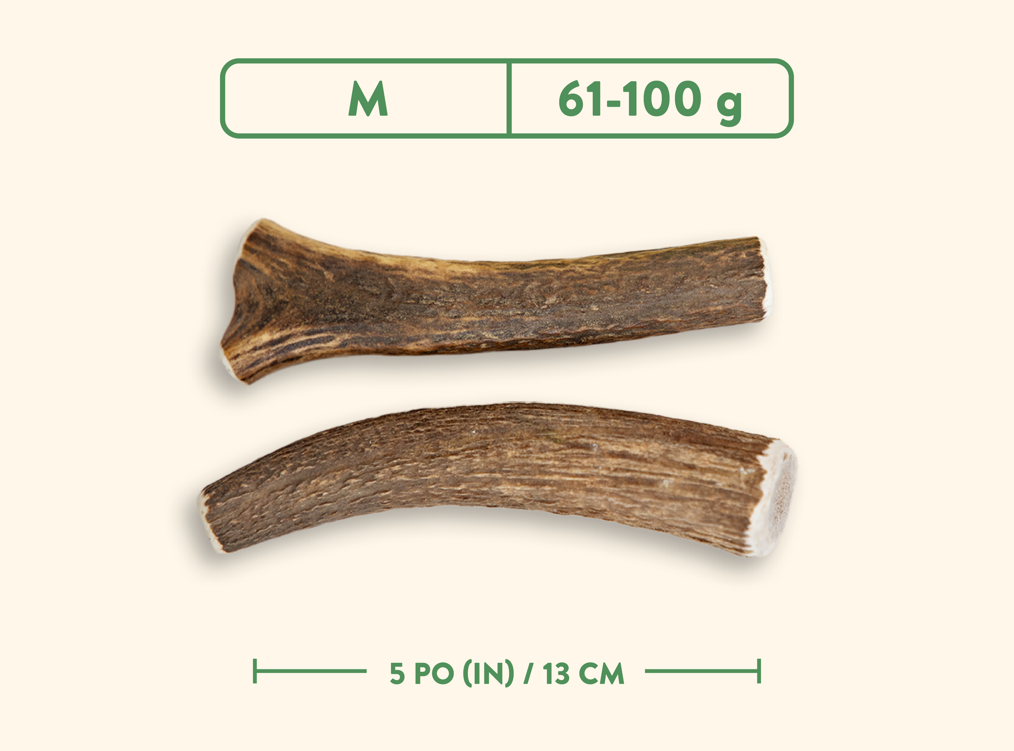 Antler Dog Chew - Wild Natude - Whole
