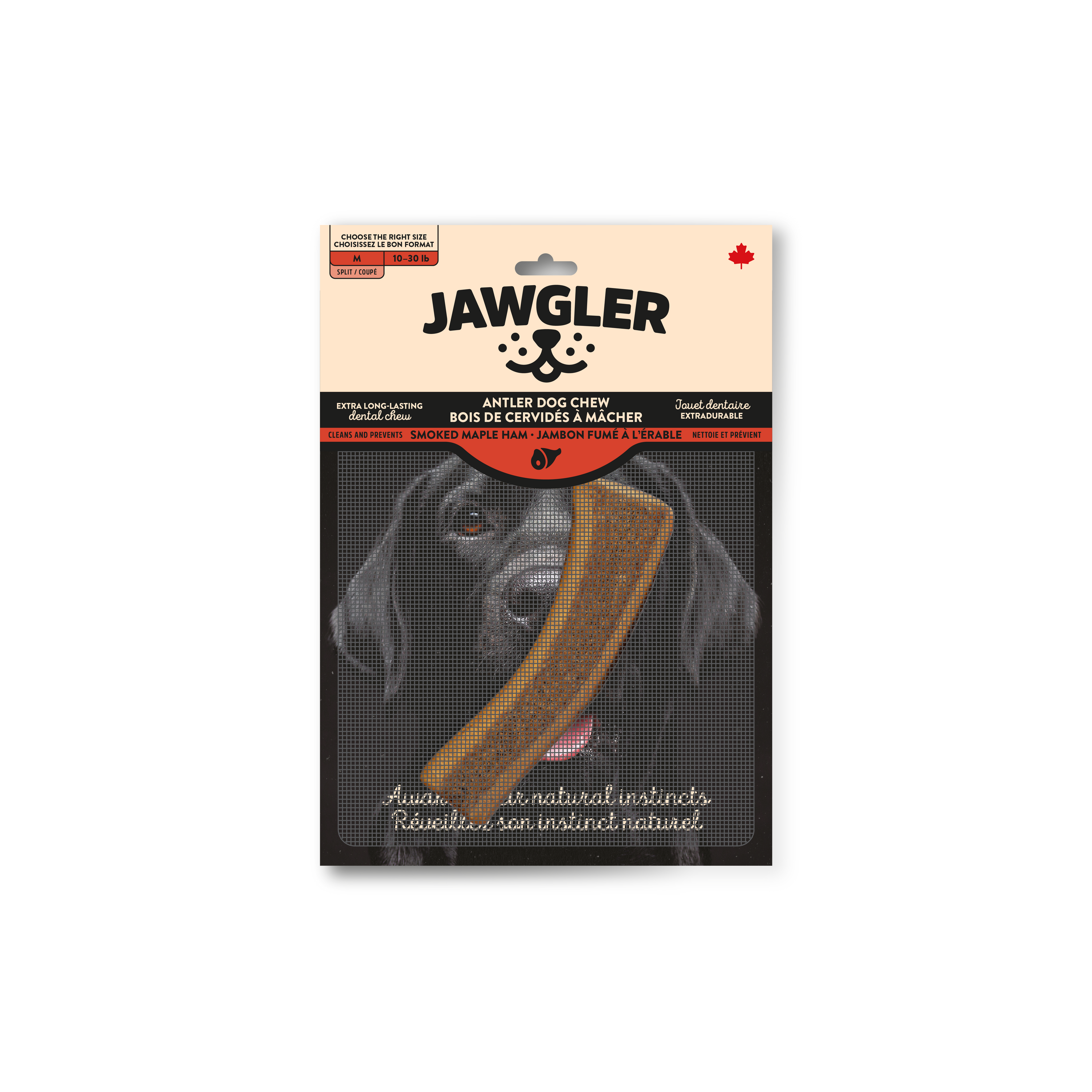 Bois de cervidés - Jambon fumé à l'érable - Coupé