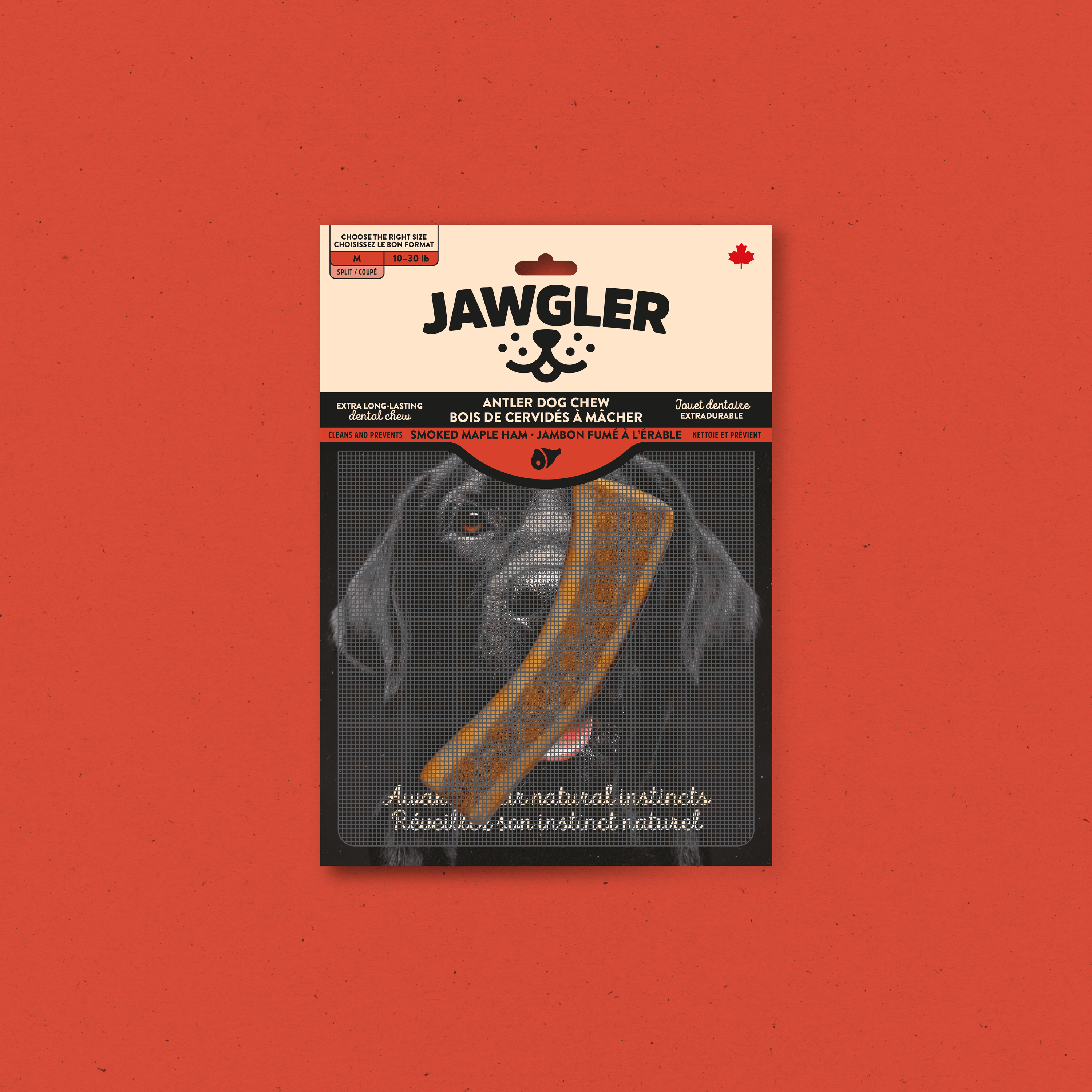 Bois de cervidés - Jambon fumé à l'érable - Coupé