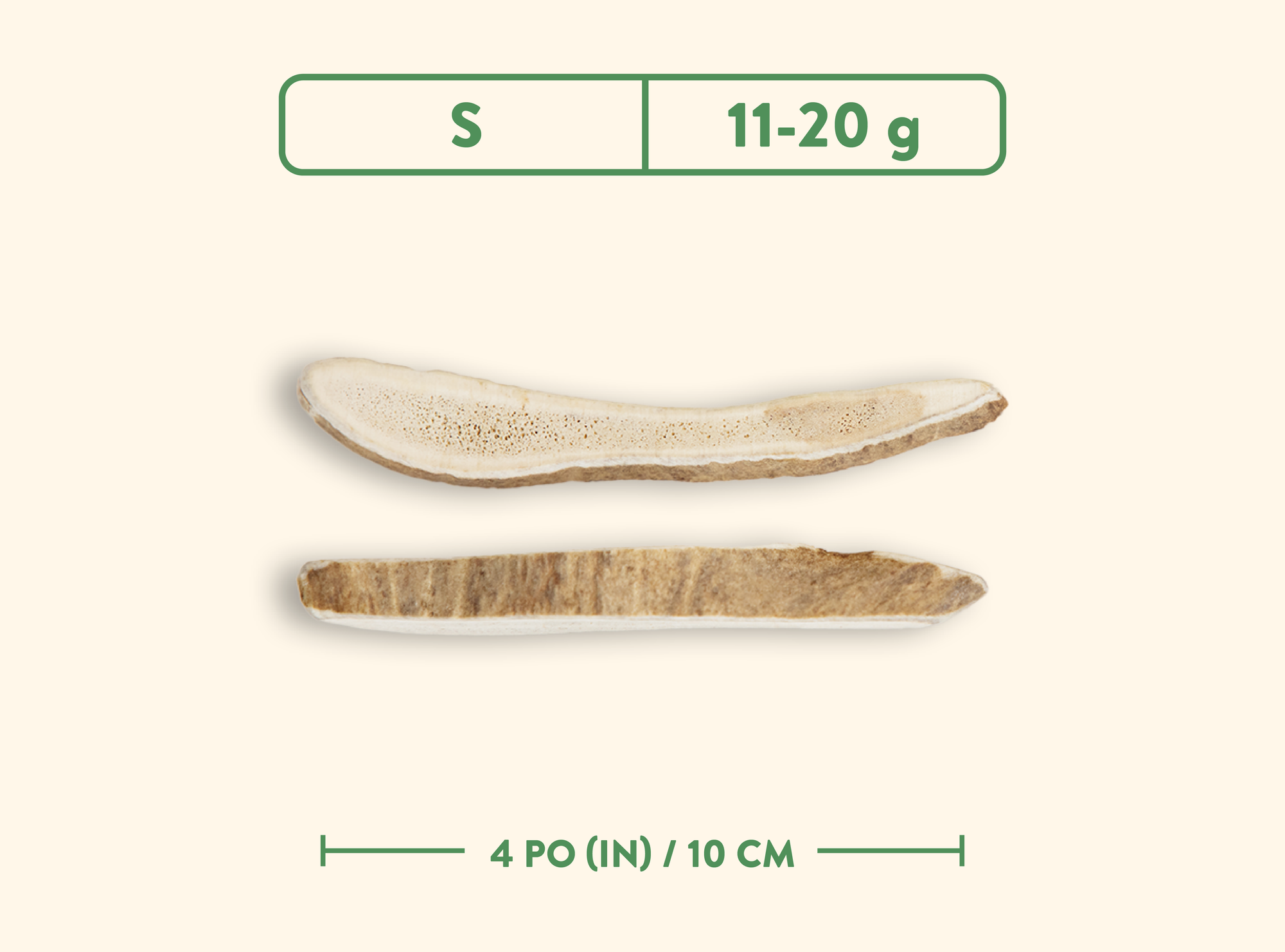 Antler Dog Chew - Wild Nature - Split