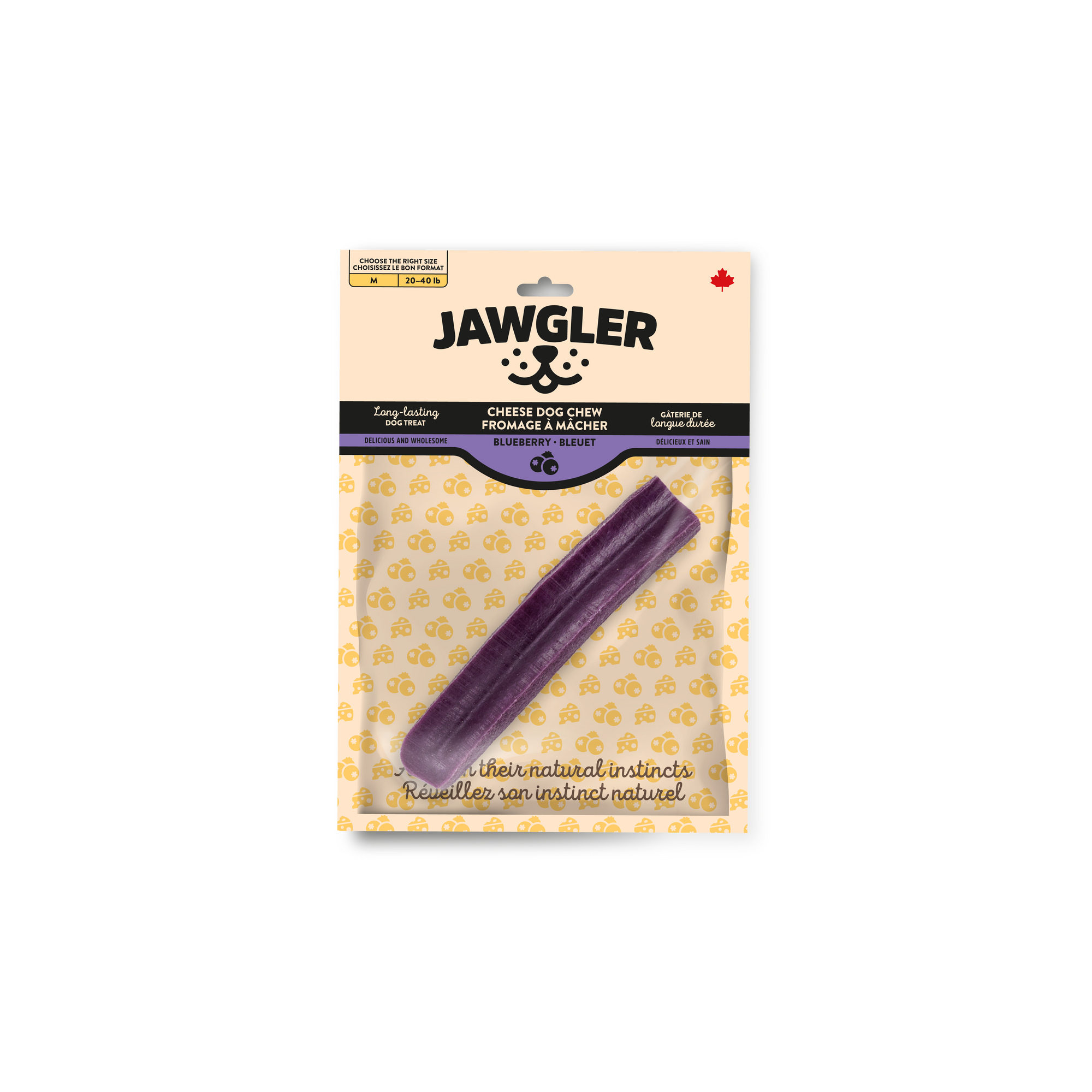 Cheese Dog Chew - Blueberry