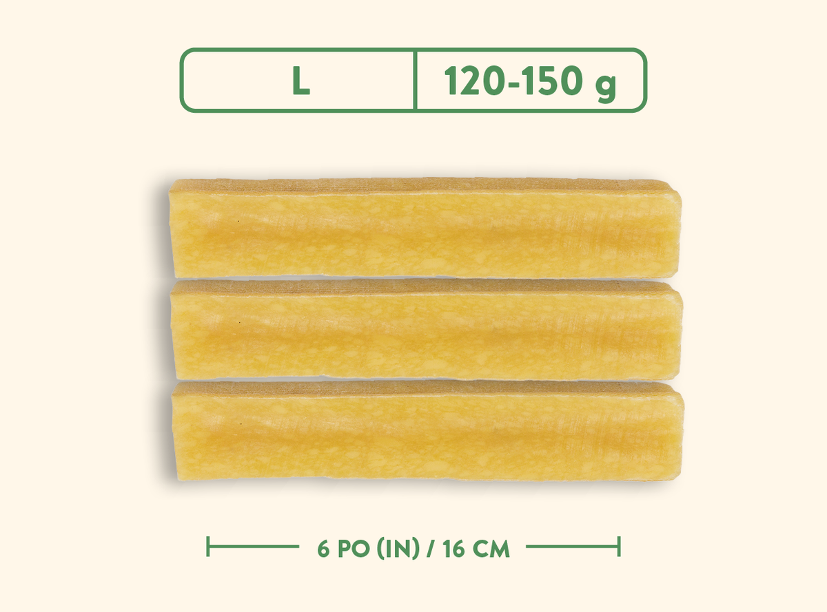 Cheese Dog Chew - Natural - Value pack