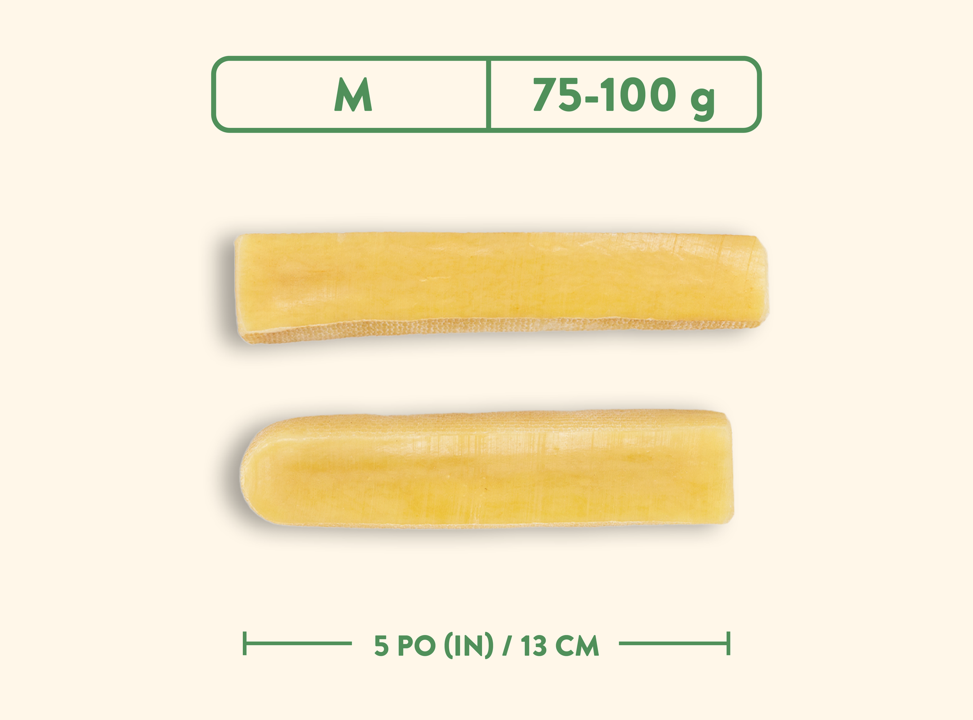 Cheese Dog Chew - Natural