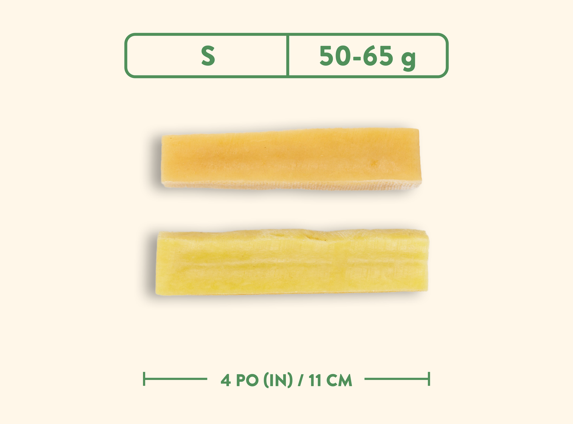Cheese Dog Chew - Natural
