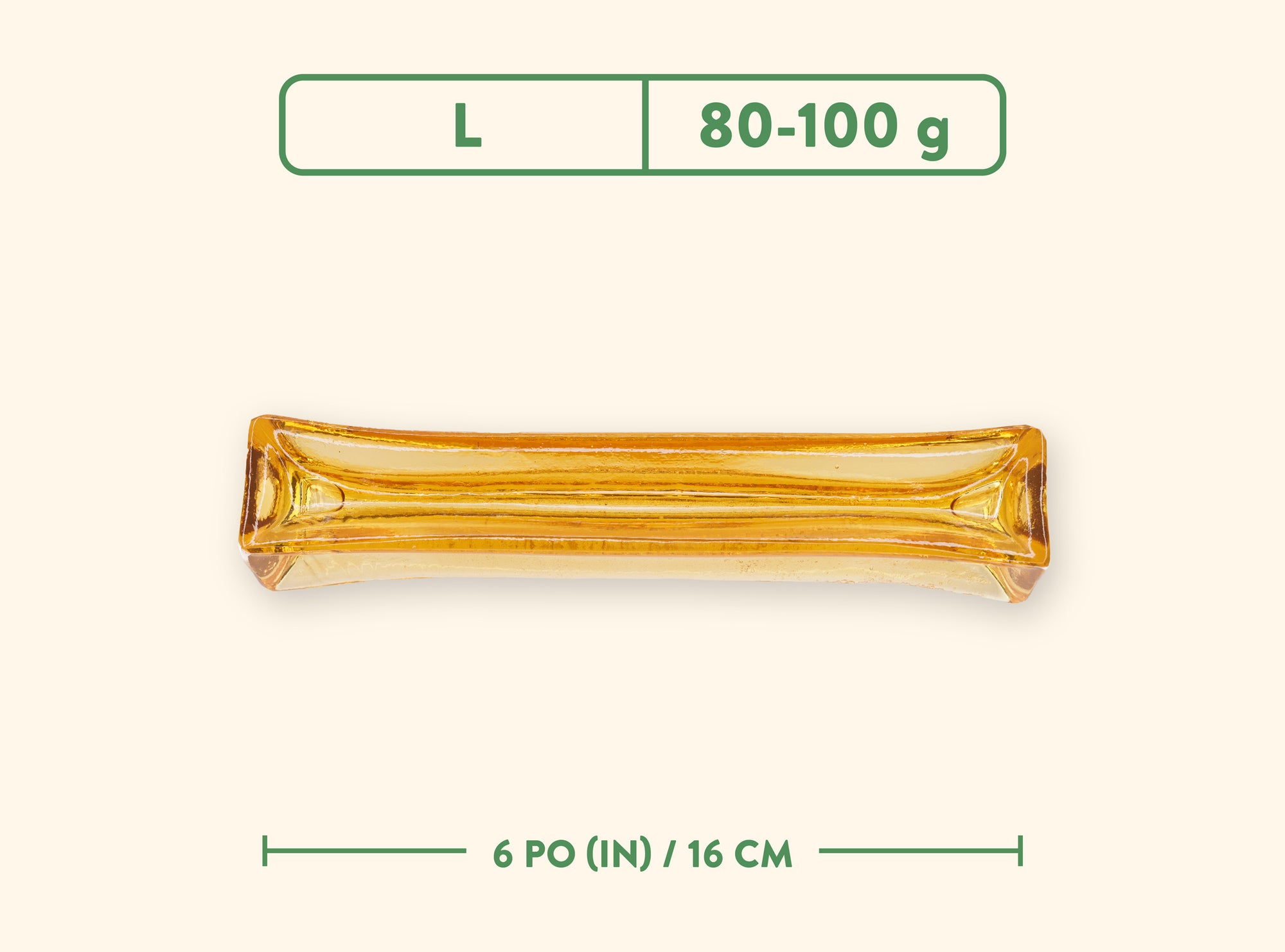 Gelatin Dog Chew - Natural